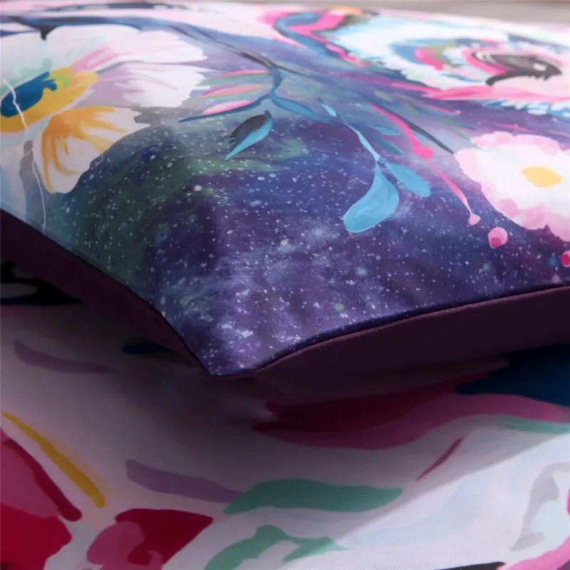 Домашний текстиль Комплект постельного белья с цифровой печатью пододеяльник