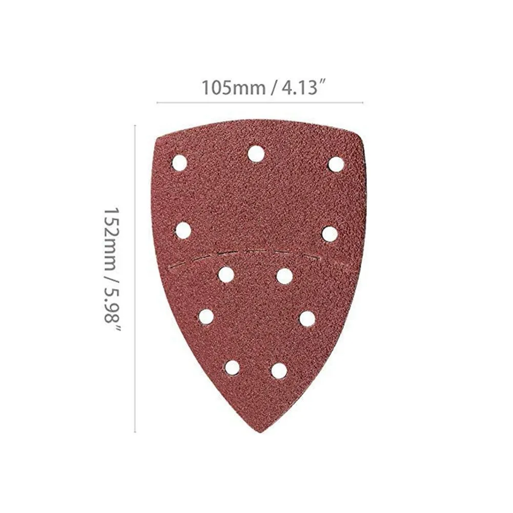 

20pcs Abrasive Sanding Sheets For Bosch PSM 100A Detail Palm Sander 60-2000# Sanding Discs Mouse Sander Papers