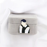 1 pcs kpop bangtan boys badge new album jimin pin brooch accessories jewelry for clothes backpack decoration fans collection