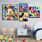 5D алмазная живопись Disney Tide брендовый мультфильм Микки Маус Дональд Дак плакат аниме печать комната Украшение настенное искусство картина