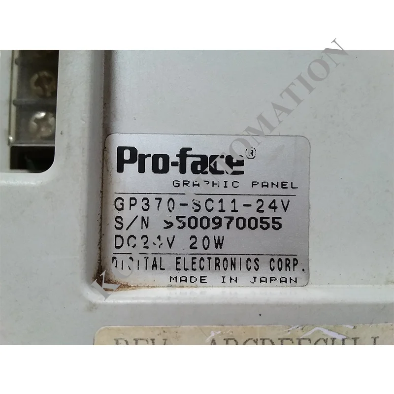 

In Stock Proface Touch Screen GP370-SC11-24V Fully Tested Display