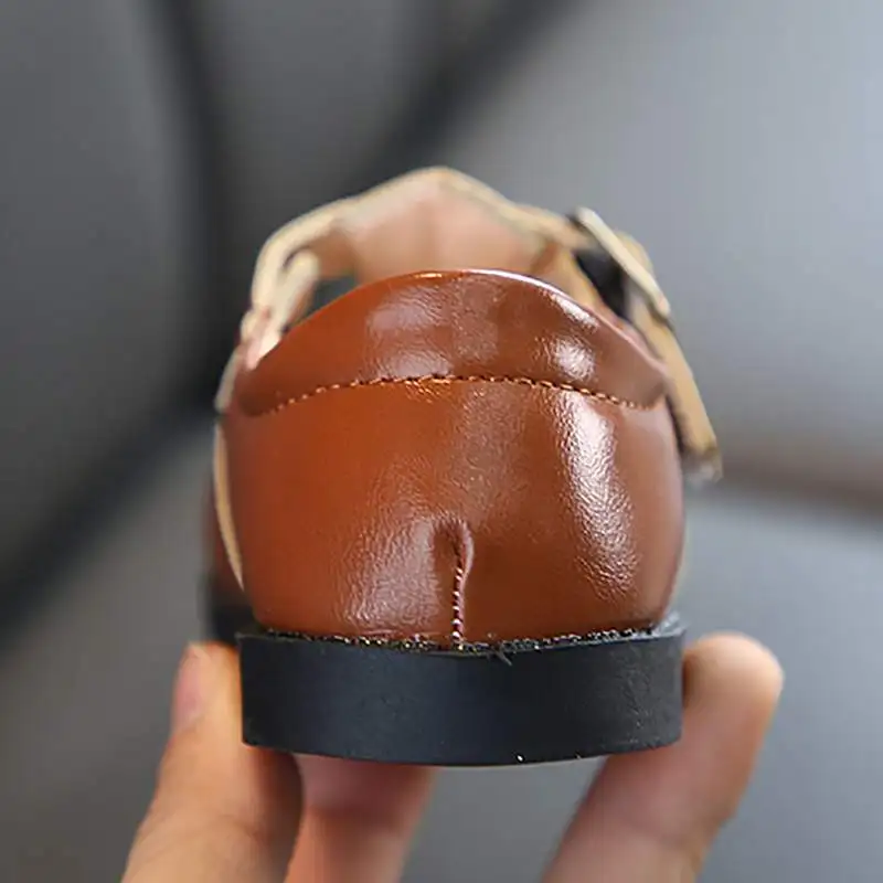 

New Spring Autumn Children Casual Shoes Girls Kids Soft-soled Wild Hollow Slip Shoe