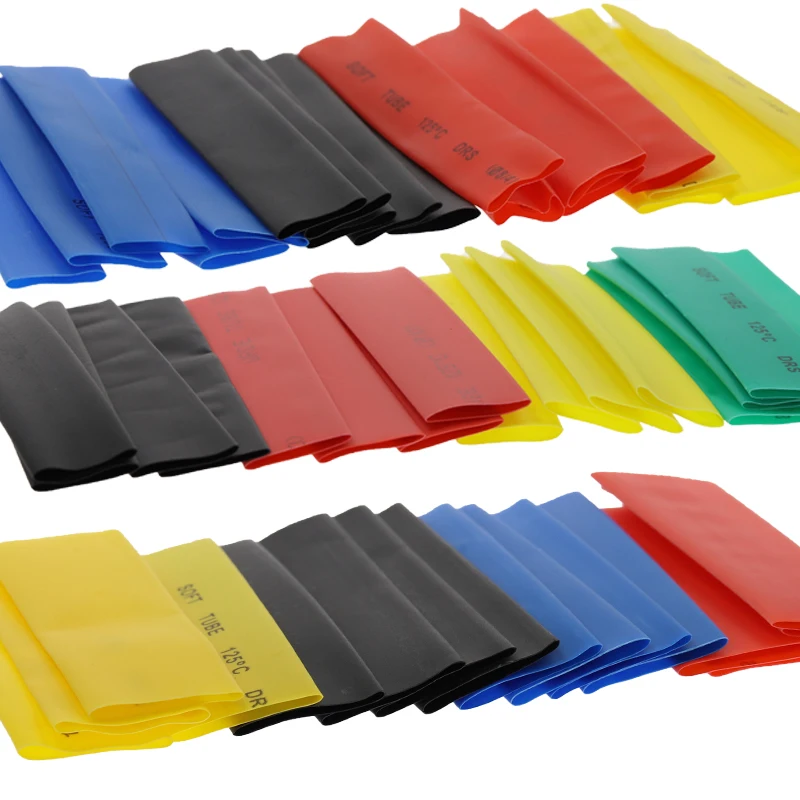 Набор термоусадочных трубок 328 шт. термоусадочные полиолефиновые изоляционные