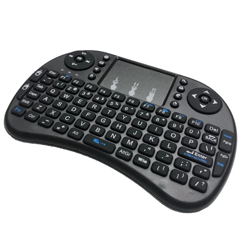 2 4ghz mini wireless keyboard qwerty black portable i8 with bl 5c battery for tablets windows tv xbox ps3 raspberry pi dropship free global shipping