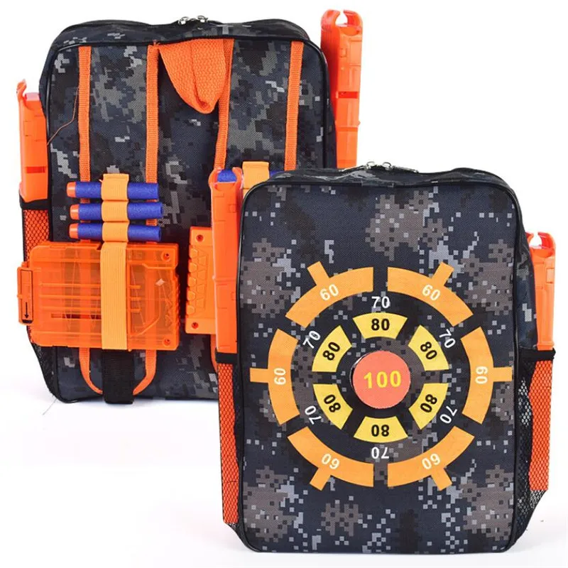 Target 2 Уличный игрушечный костюм для Nerf пистолет тактическое оборудование пистолет пуля аксессуары для журналов пуля клип совместимый Nerf пистолет мальчик подарок - Цвет: Target 2