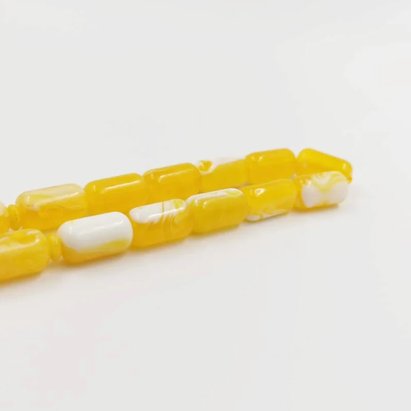 Yellow Resin Tasbih Muslim 33 prayer beads handmade Islamic bracelet gifts arabic Fashion jewelry accessories