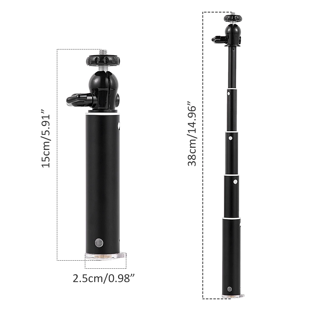 Светодиодный кольцевой светильник с регулируемой яркостью 10 дюймов штатив