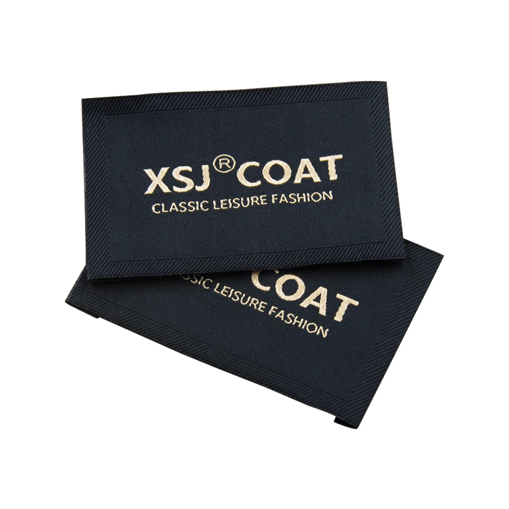 Customized Fabric Sewing Clothing Labels For Garment Brand Logo Woven Label With Personalized Name Clothes Tags Dress | Дом и сад