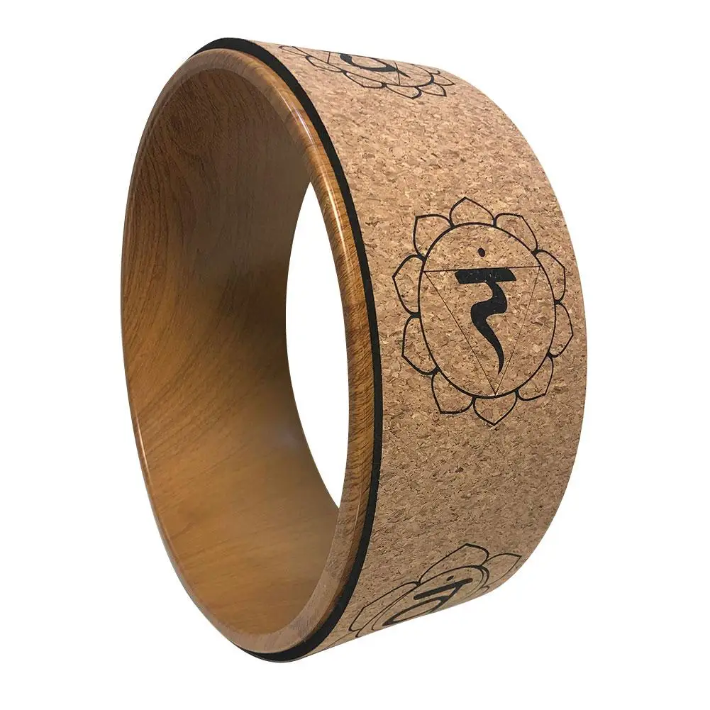 

Yoga Pilates Circle TPE Yoga Fitness Roller Wheel Back Training Slimming Magic Waist Shape Pilates Ring For Home Gym Equipment