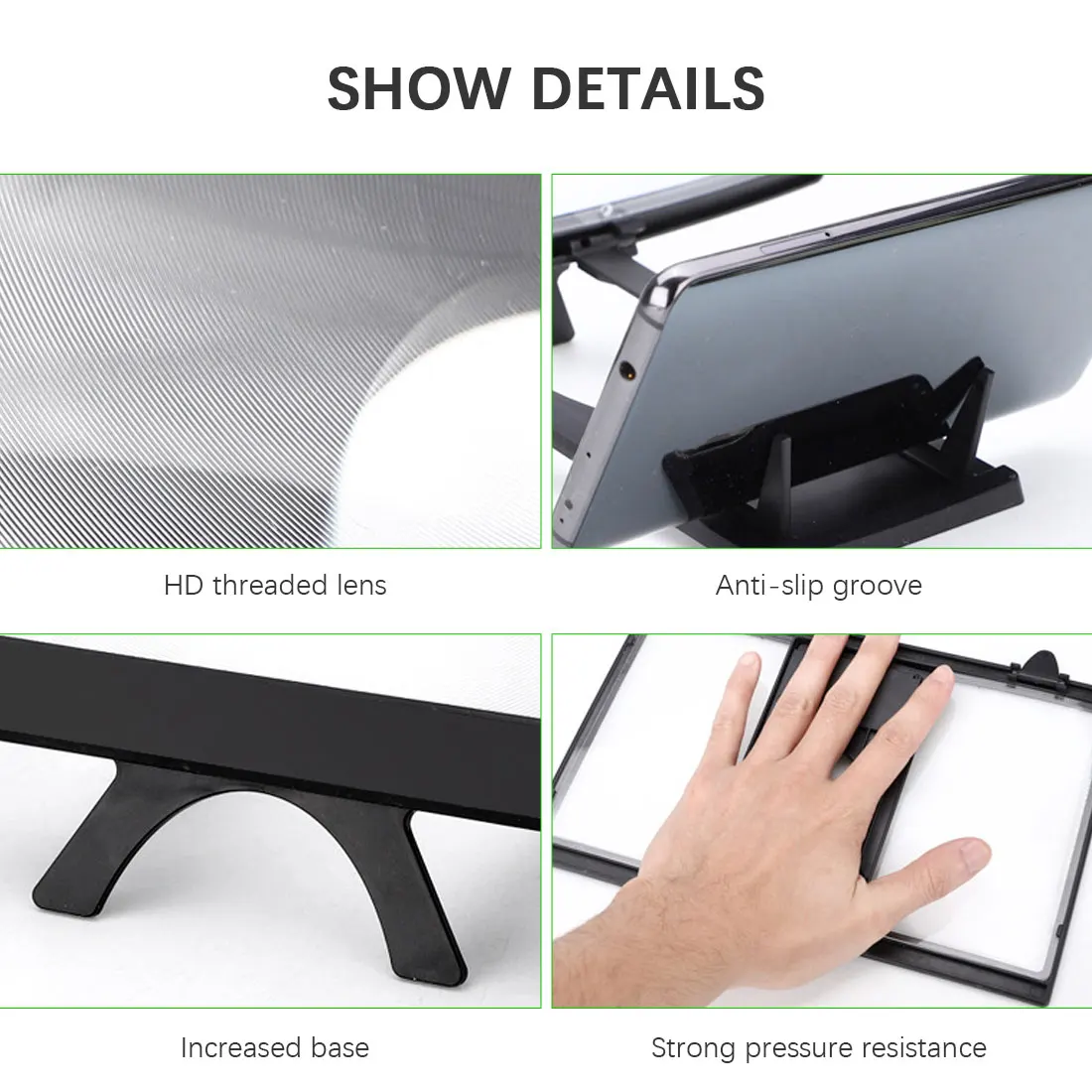 Увеличительное стекло для смартфона Размер 12 дюймов мобильный телефон дюйма |