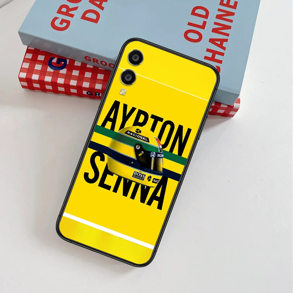 

Ayrton Senna F1 Racing Phone Case For Huawei Honor 6A 7A 7C 8 8A 8X 9 9X 10 10i 20 Lite Pro Play black Waterproof Painting Shell