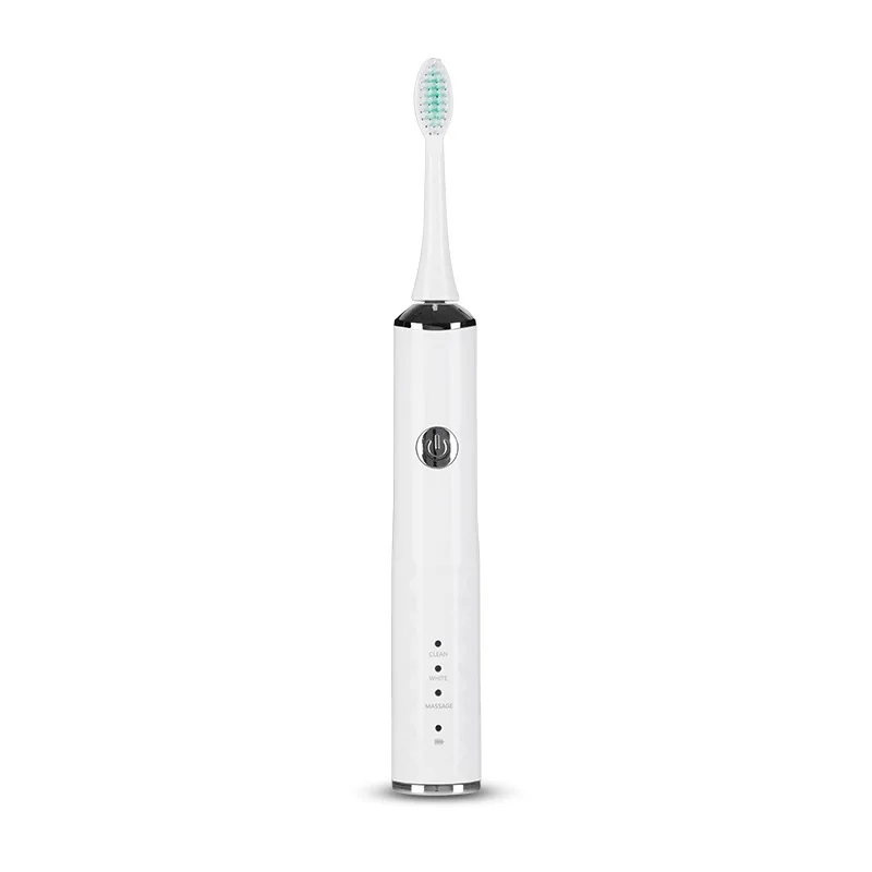 

Smart Sonic Electric Toothbrush For Adults And Children With Soft Fur Wireles Charging Dental Scaler Button Type Ipx7 Waterproof