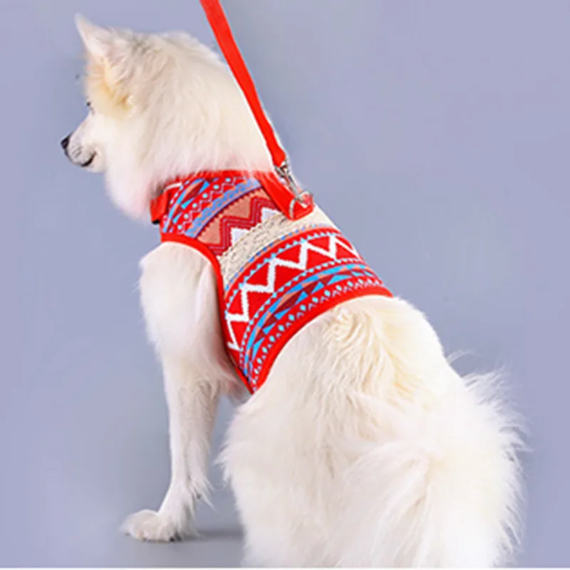 Ошейник и поводок для кроличьей собаки жилет щенка кота куртка маленьких средних