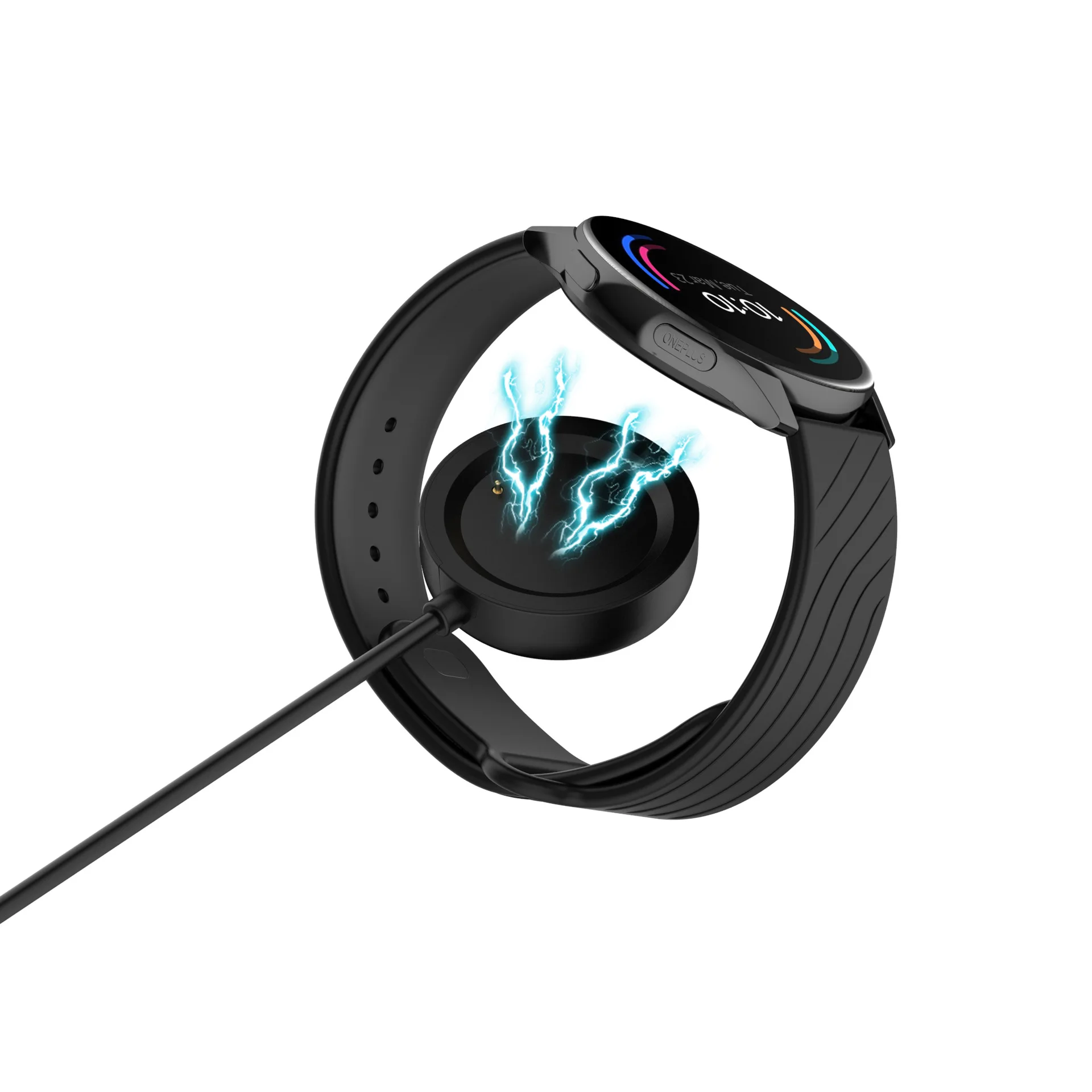 USB Charger For One Plus Watch Charging Cable Smart Accessories Dock Adapter | Наручные часы