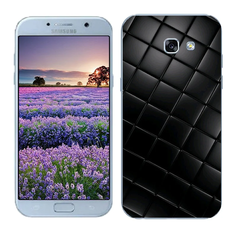 Чехлы для телефонов samsung Galaxy A5 A3 мягкие ТПУ Fundas Para Coque DIY окрашенный плотный чехол для телефона Galaxy A7 Shell - Цвет: 12