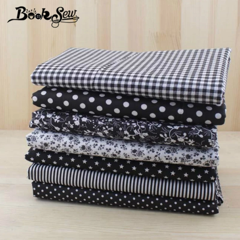 

Booksew cotton fabric 50 pieces/pack 20cmx25cm Patchwork Bundle Fabrics Tilda Cloth For Sewing DIY Tecido Handicraft Material