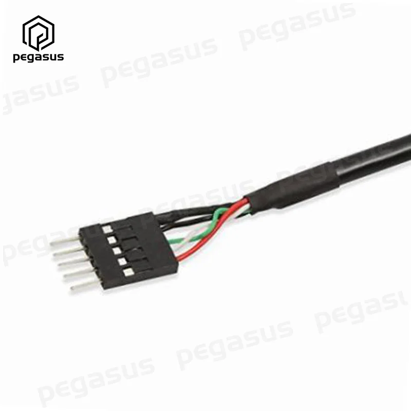 1 метр DuPont 2 54 5-контактный USB IDC разъем материнской платы штекер-гнездо