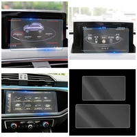 for audi q3 2012 2021 car multimedia video gps navigation lcd screen tempered glass protective film anti scratch accessories