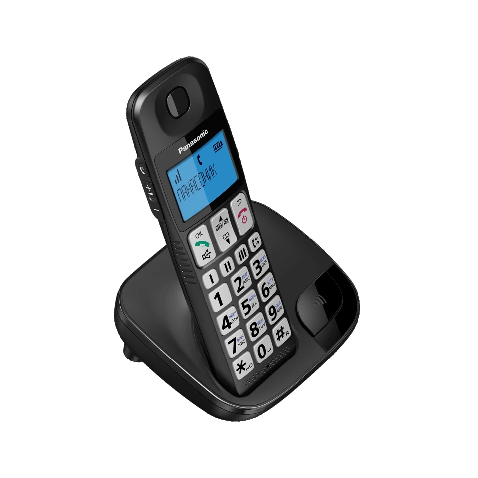 Радиотелефон домашний беспроводной городской телефон DECT Panasonic KX TGE110RUB|Телефоны| |