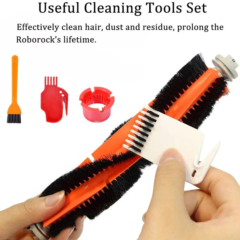 

Suitable for Millet Sweeper Accessories Side Brush Stone S50 S51 Small Tile Main Brush Rag