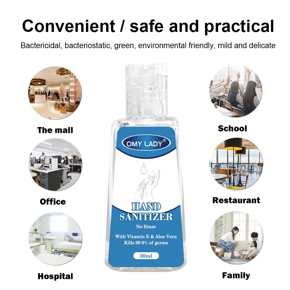 10 шт. безводной дезинфицирующее средство для рук Мини FoamHand ароматный одноразовые