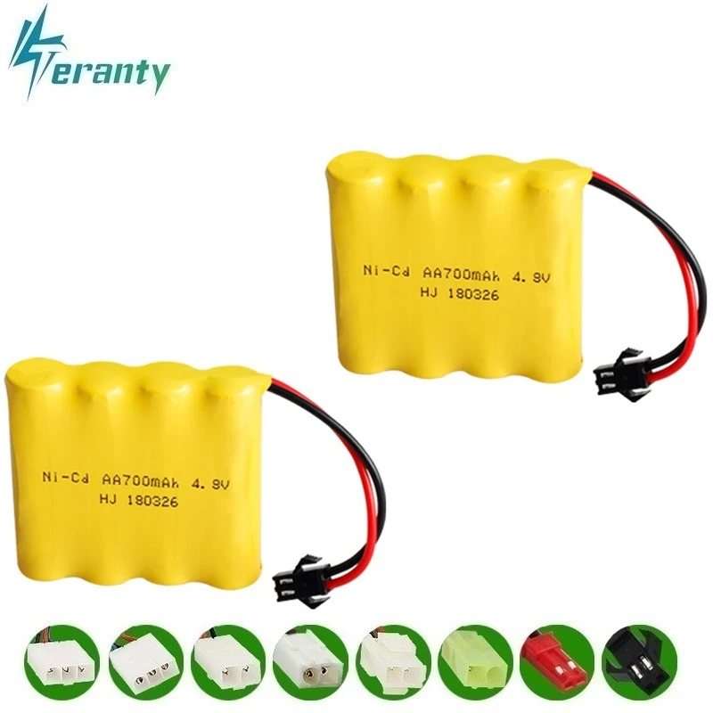 4 8 в перезаряжаемая батарея для радиоуправляемых игрушек машинки танки роботы