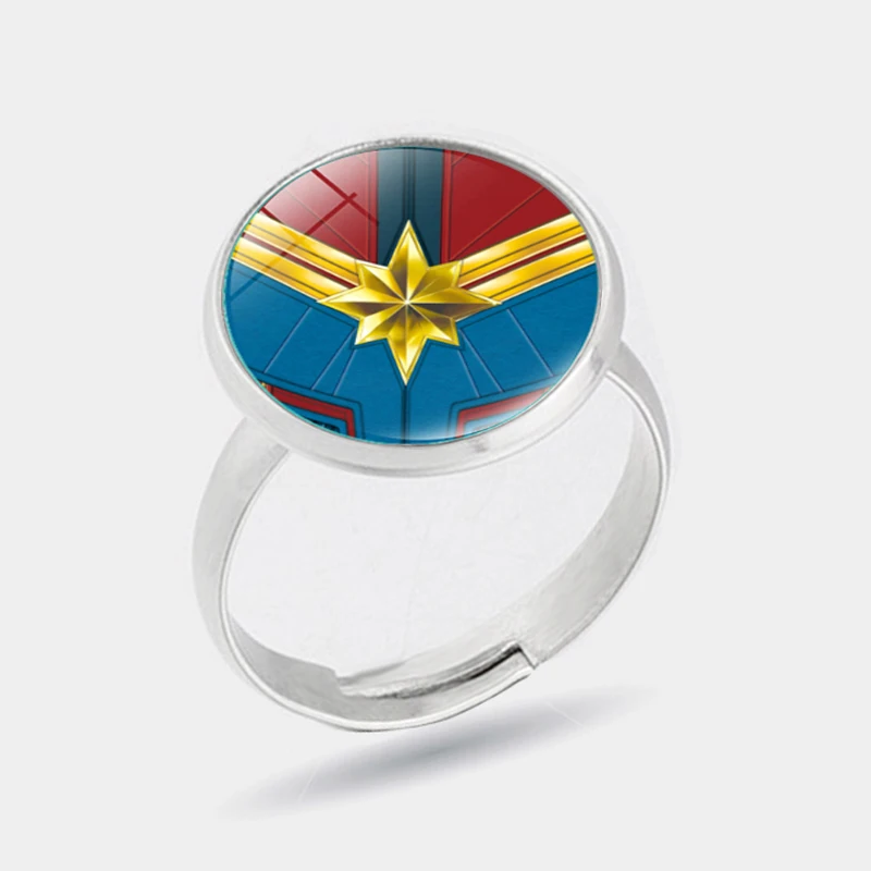 Горячая Marvel кольцо Мстителей аниме связанные Америка Капитан символы
