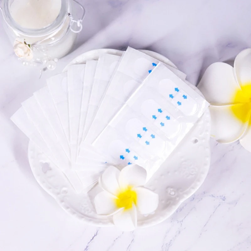 

40 Pc/Set Face Sticker Thin Face Artifact Invisible Sticker Medical Tape Makeup Face Lift Tool Slim Patch V Line Face Tape TSLM1