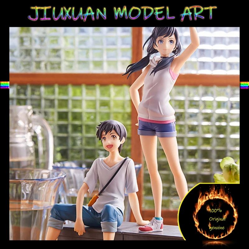 

100% Original genuine Tenki no Ko Amano Hina Morishima Hodaka Action Figure Anime Figure Model Toys Figure Collection Doll Gift