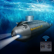 2.4G Remote Control Kids Toy Water Sports Submarine Electric Boat 6 Channel Mini Wireless Remote Control Diving Model