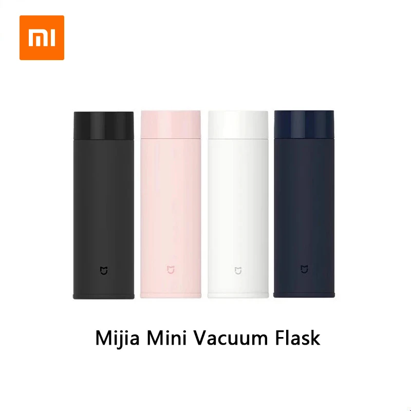 Оригинальный портативный мини термос Xiaomi Mijia двухслойная Вакуумная чашка с