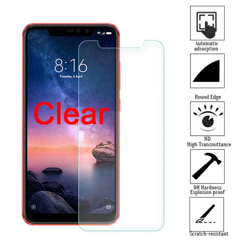 Прозрачная защитная пленка для экрана телефона Redmi 7 4A 5A 6A 4X закаленное защитное