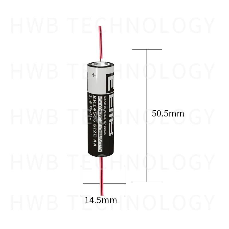 4 шт./лот EEMB ER14505 AA 3 6 V 2400mAh литиевая батарея полоса сварочная игла Бесплатная
