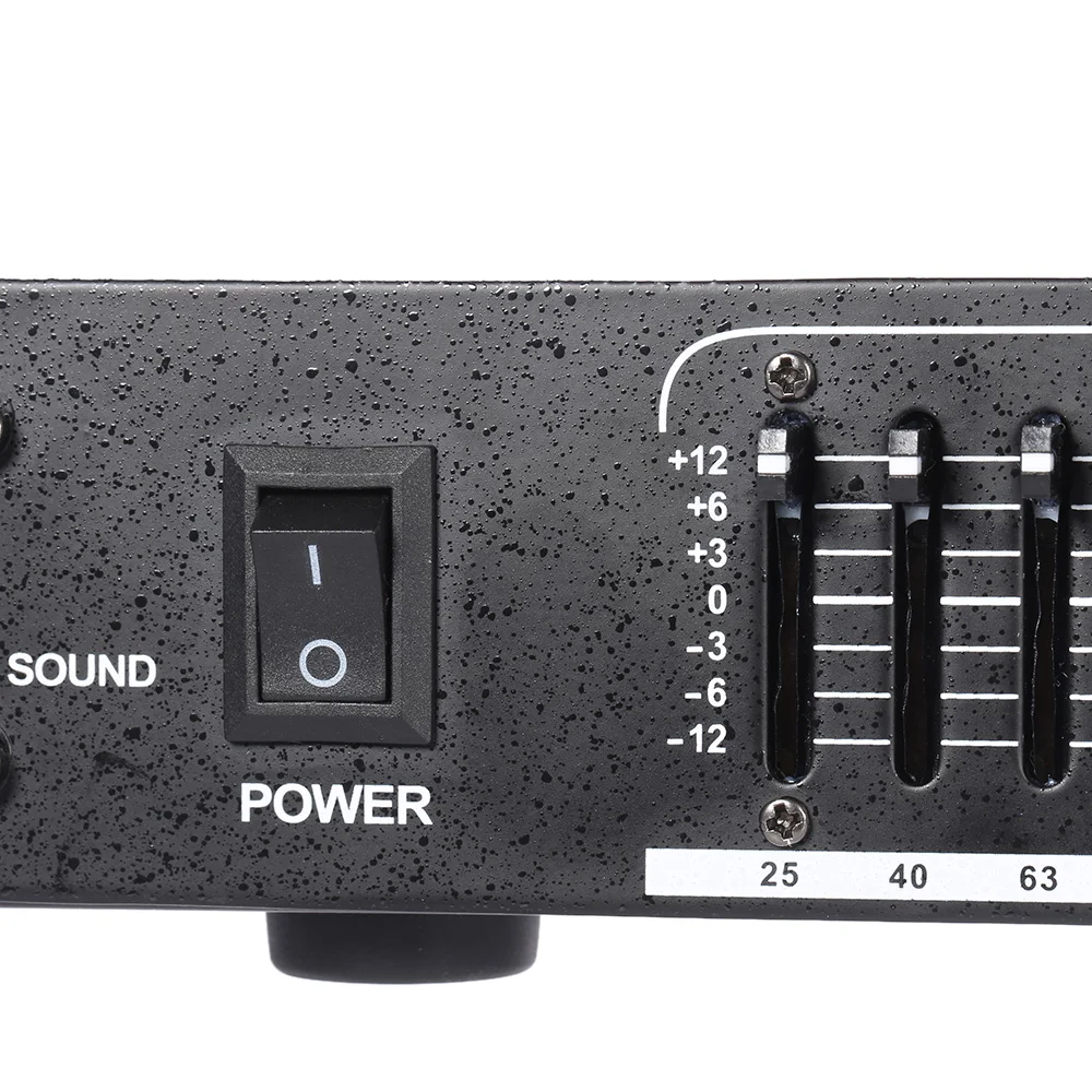 

EQ-215 Dual Channel 15-Band Equalizer 1U Rack Mount