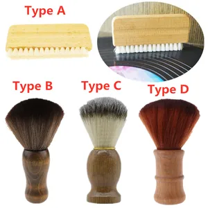 Антистатическая деревянная ручка, мягкая щетка для чистки беличьих волос, стилус, удаление пыли, для виниловых пластинок, проигрывателей Acce