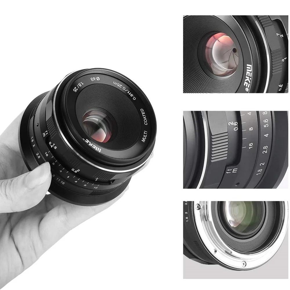 Meike 25mm f 1. Meike 25mm f1. 8. объектив meike 25mm f/1. Meike 25mm f1.