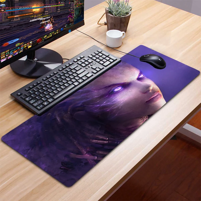 xxl мышь 90x40 см игровая клавиатур