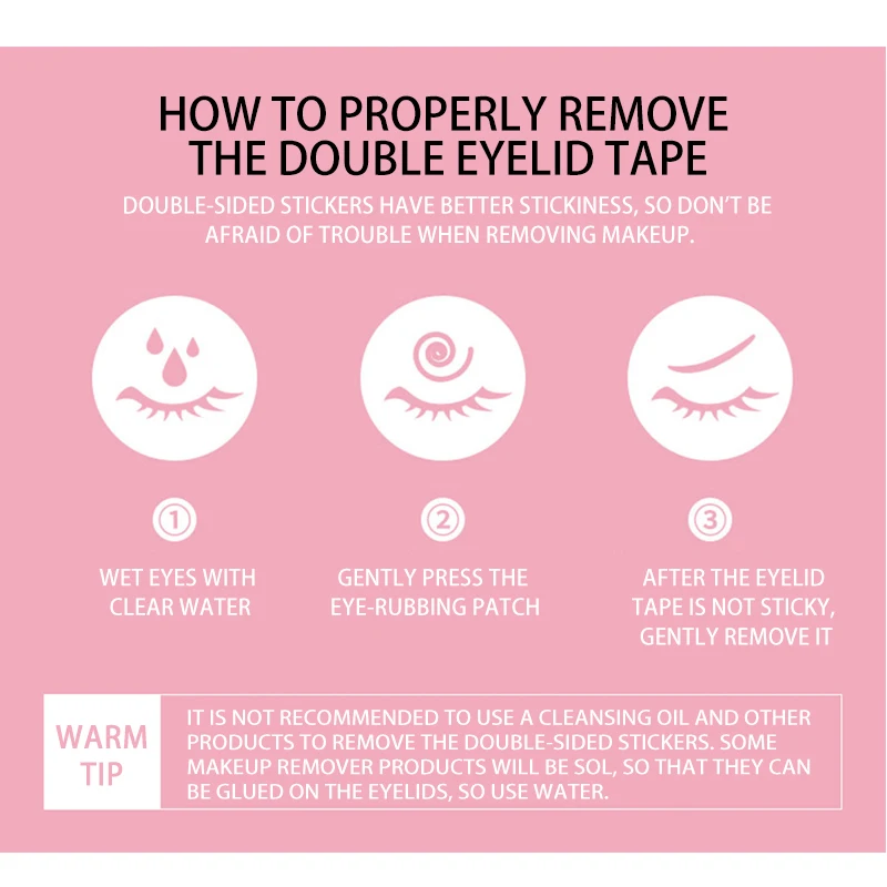 Наклейка на веко клейкая невидимая паста для век прозрачная самоклеящаяся