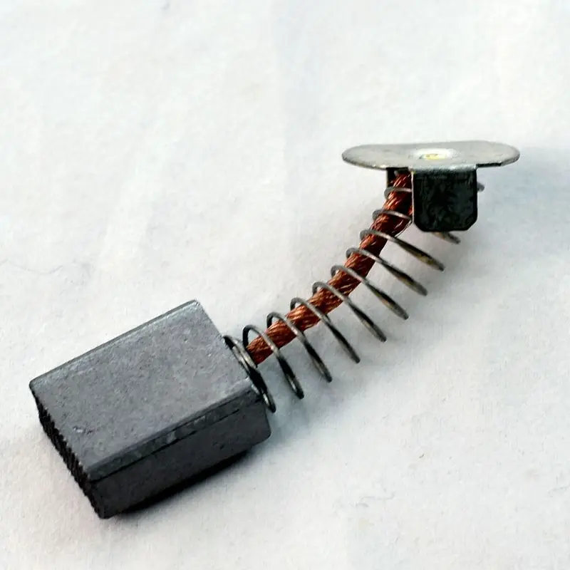 10 шт./упаковка Угольная щетка для инвалидных колясок 2 полюса 24 В постоянного тока