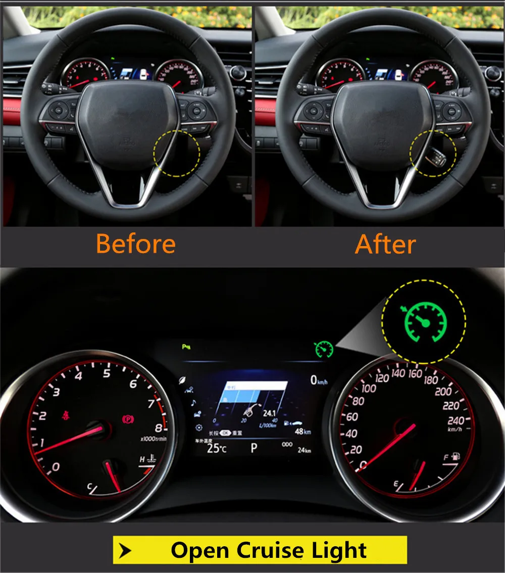 Переключатель круиз-контроля для Toyota Camry Corolla Tundra RAV4 LEXUS 84632-34011 голубая подсветка |