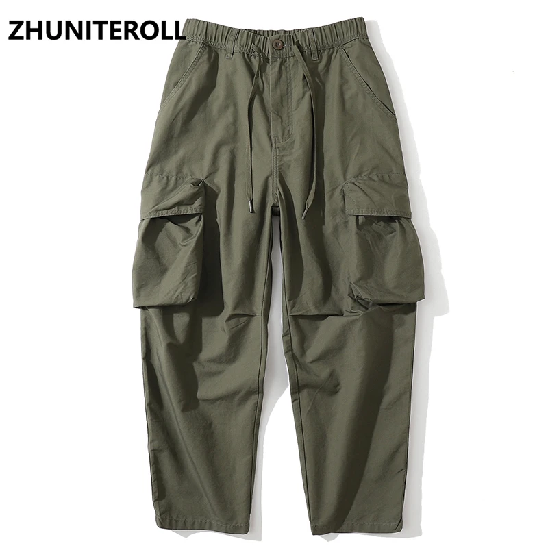 

Cargo Tactics Men Joggers Cotton Pants Multi Pockets Harem Pants Men Hip Hop Sweatpants Techwear High Quality Pants Streetwear
