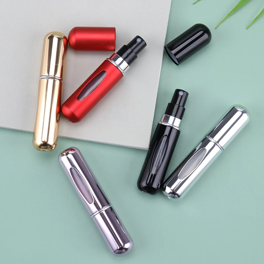 Портативный многоразовый мини-флакон для духов с распылителем 5 мл | Красота и