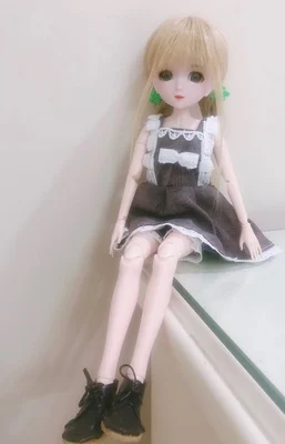 Новинка, 42 см, Bjd кукла, 24 шарика, шарнирная кукла, сделай сам, куклы с макияжем для девочек, обнаженное тело, кудрявые прямые волосы, 3D глаза, куклы, игрушки для девочек,игрушки куклы игрушки для девочек лол куклы