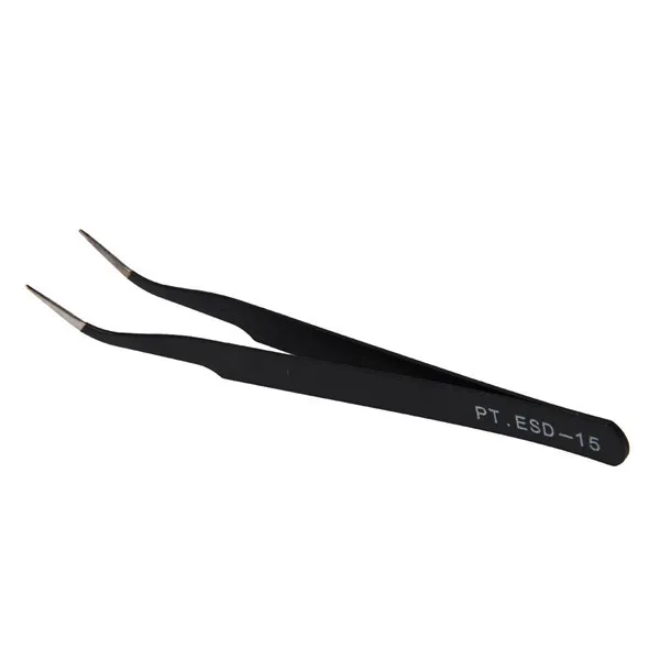 Пинцет 6 шт. BGA точный Пинцет Набор Антистатический пинцет пинцеты из нержавеющей стали Прямая D40