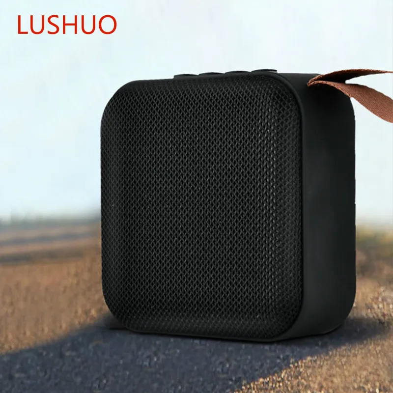 

LUSHUO портативный Bluetooth динамик мини IPX5 Водонепроницаемый Открытый динамик беспроводной громкий динамик Поддержка FM TFCard динамик Bluetooth