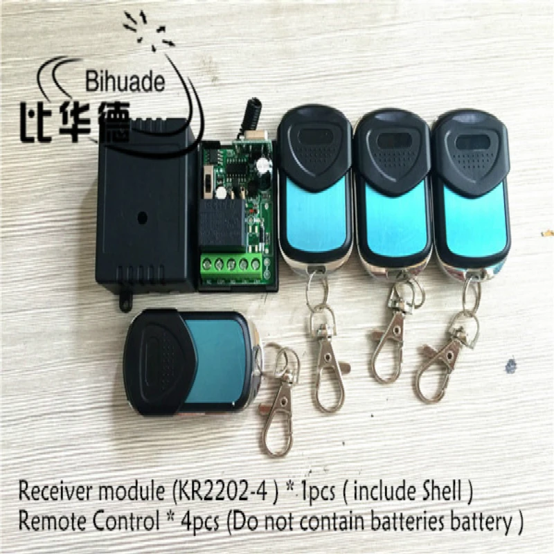 315 МГц Универсальный беспроводной переключатель дистанционного управления DC12V 10A