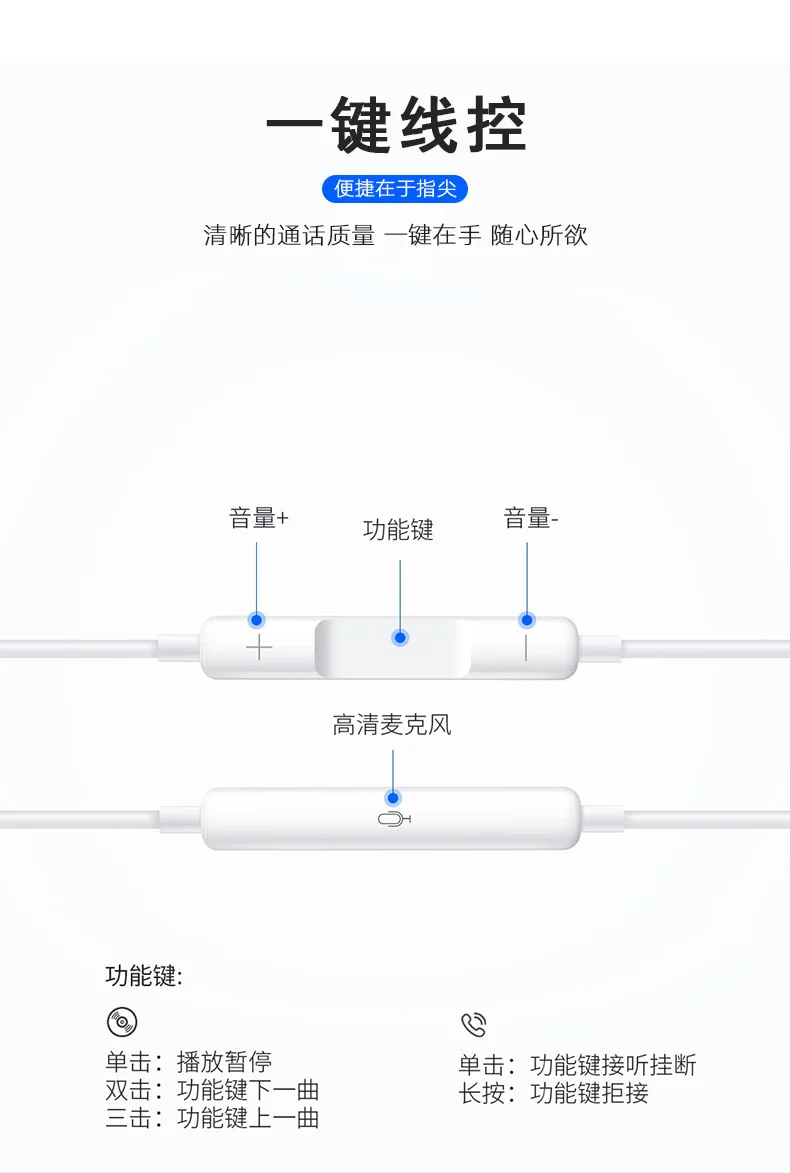 Apple IPhone7/8 Plus/x, оборот в минуту(r/Макс In-Ear 3. 5 мм; Круглый мысок; обувь на наушниках по проводам iPad Универсальный