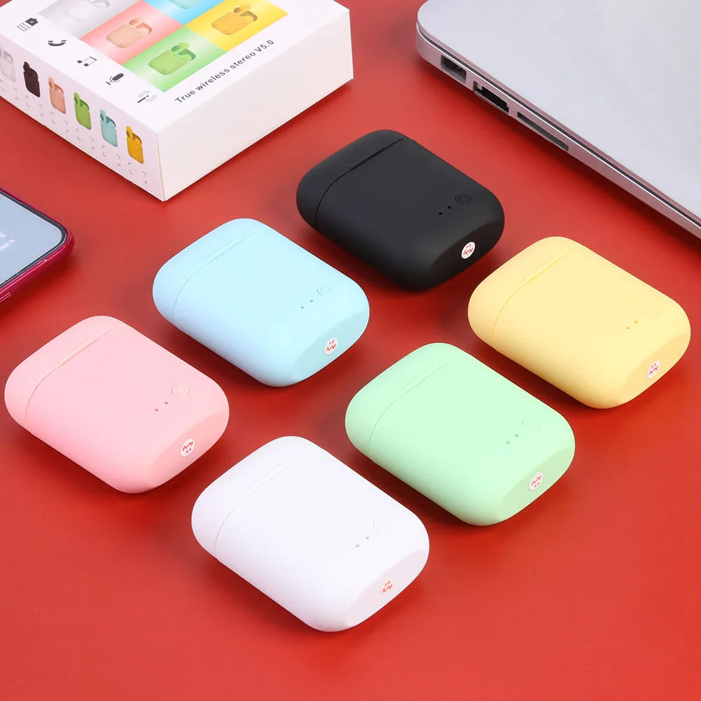 Беспроводные наушники Mini-2 TWS 5 0 спортивные гарнитура с микрофоном зарядный бокс