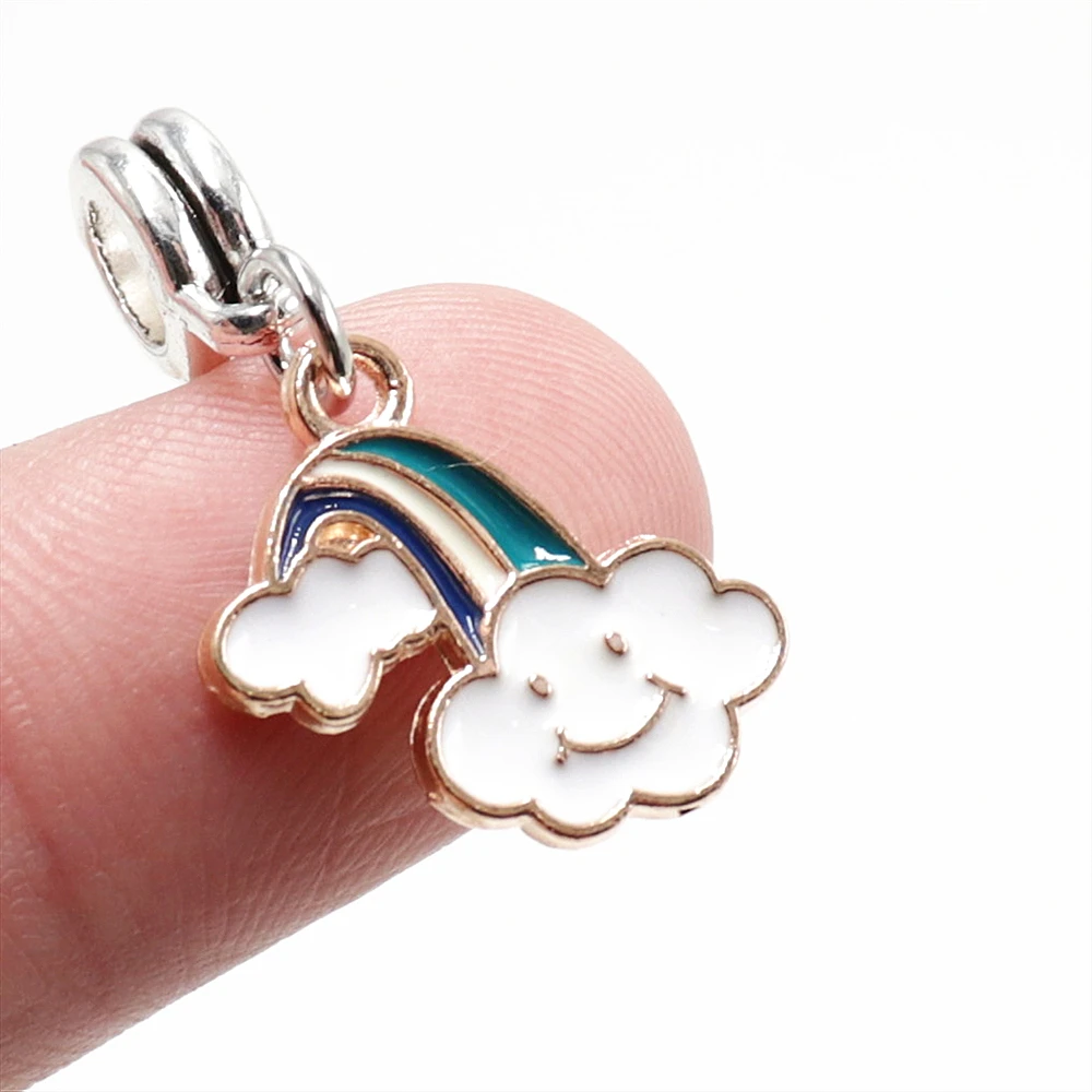 

New Cute Cartoon Charm Suitable For Girls Jewelry Making to Pandora Style Bracelet DIY Beads