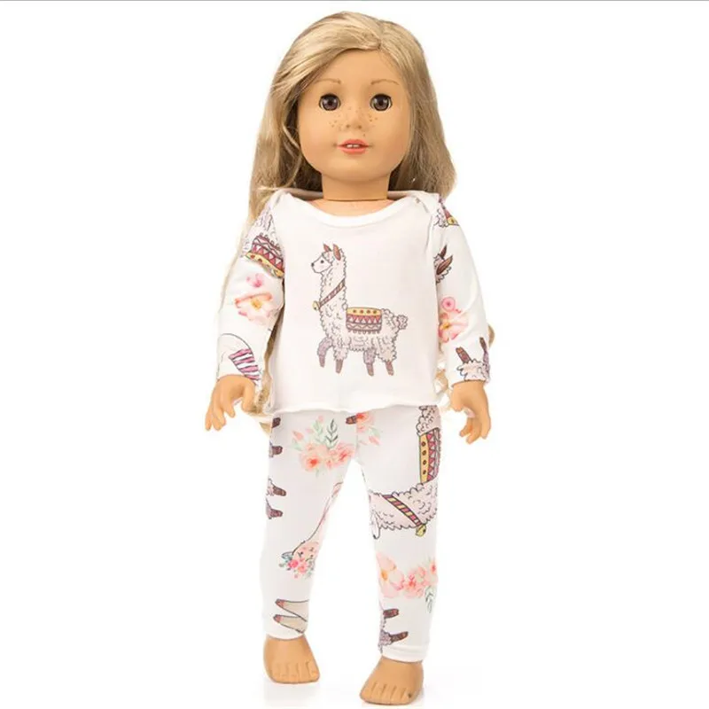 Подходит для новорожденных 18 дюймов Американская Одежда кукол 43 см девочек